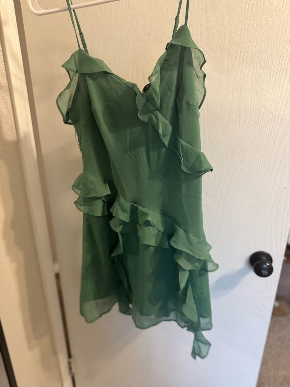 AE Asymmetrical Ruffle Mini Dress - Picture 5 of 5